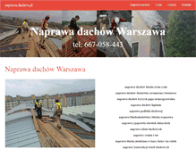 Tablet Screenshot of naprawa.dachow.pl